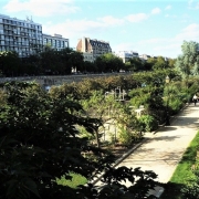 Jardin du port de plaisance de l'Arsenal, Paris